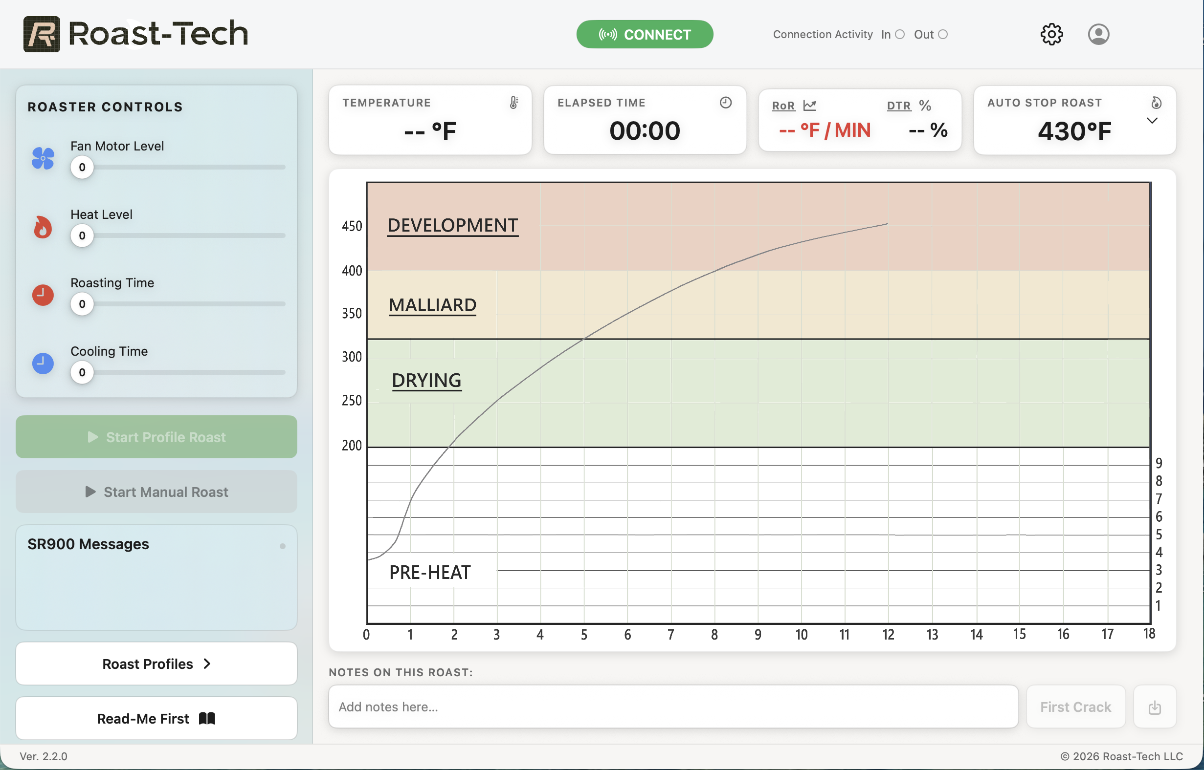 roasting machine software
